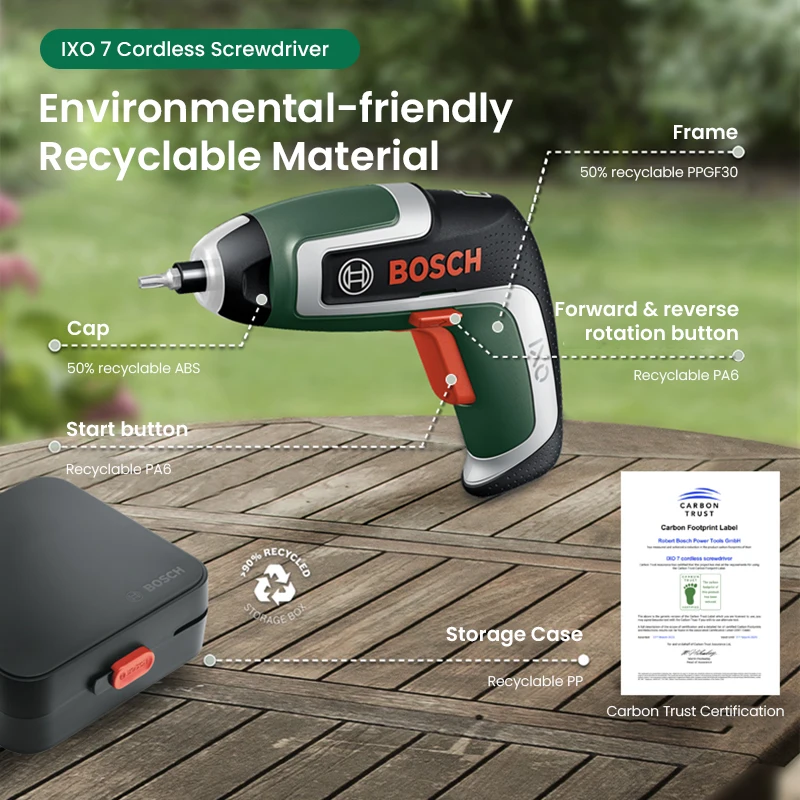 Cordless Drill Driver - Bosch IXO 7 Cordless Screwdriver 3.6V