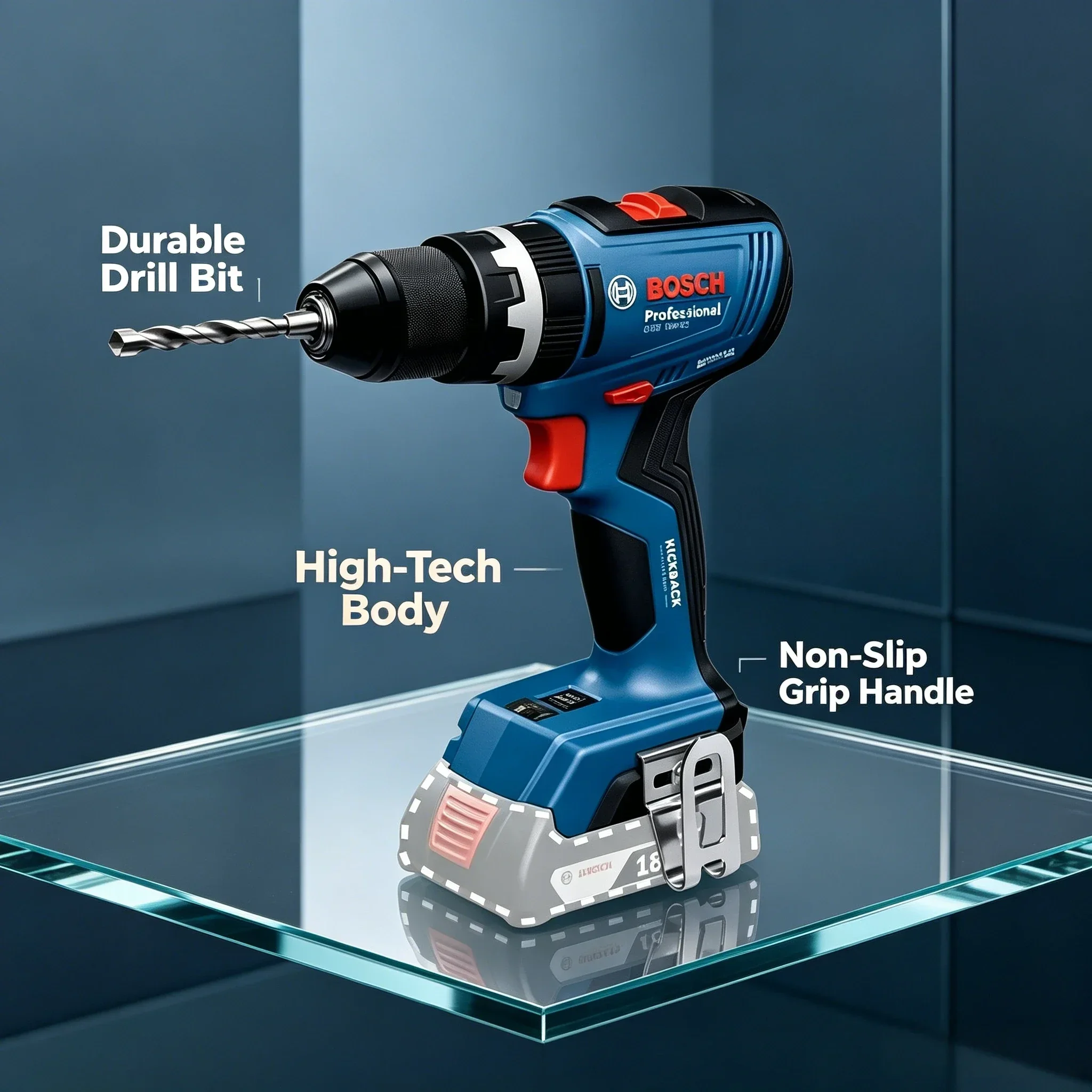 Cordless Drill Driver - Bosch GSB 18V-65 Professional 18V Brushless