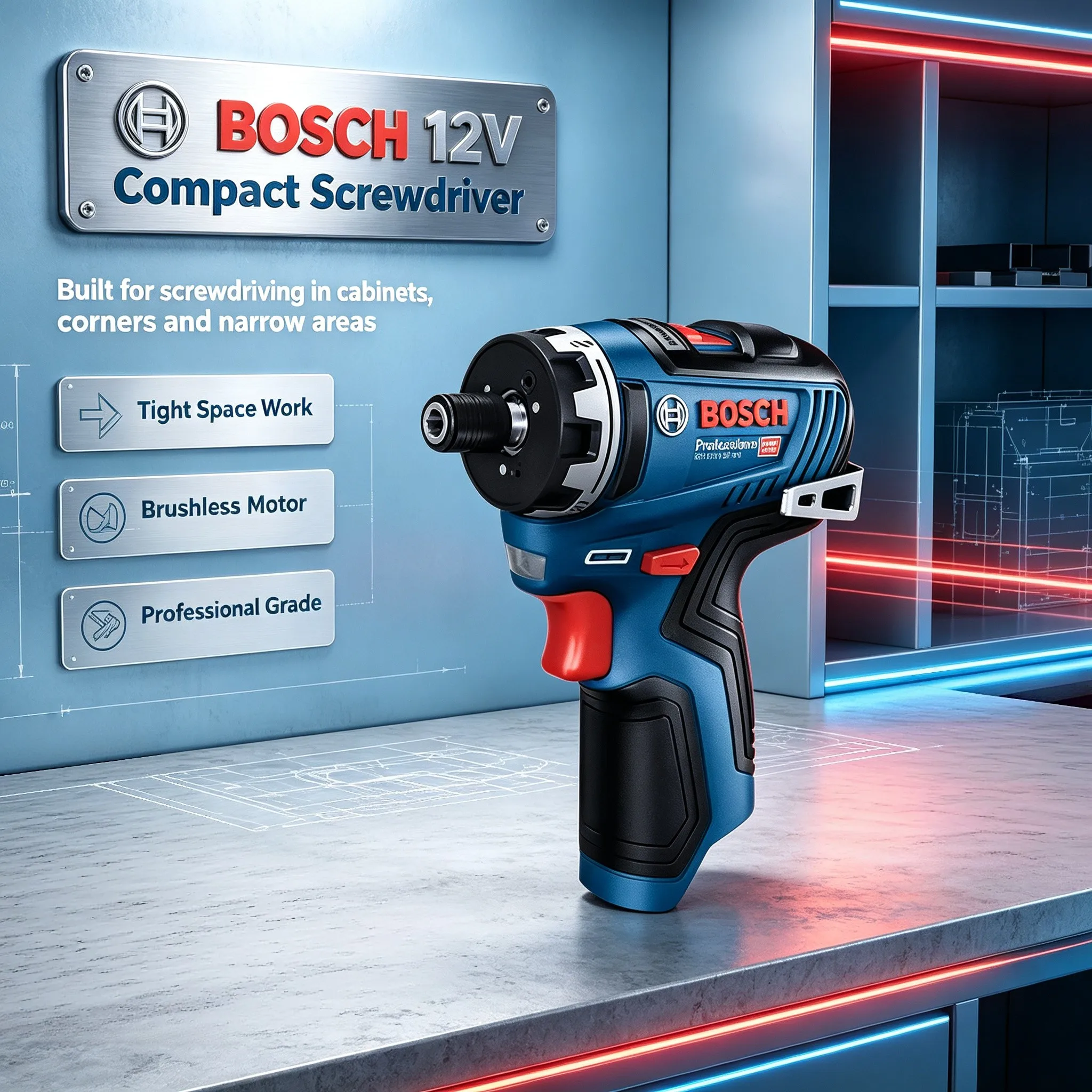 Cordless Drill Driver - Bosch Professional GSR 12V-35 HX 12V