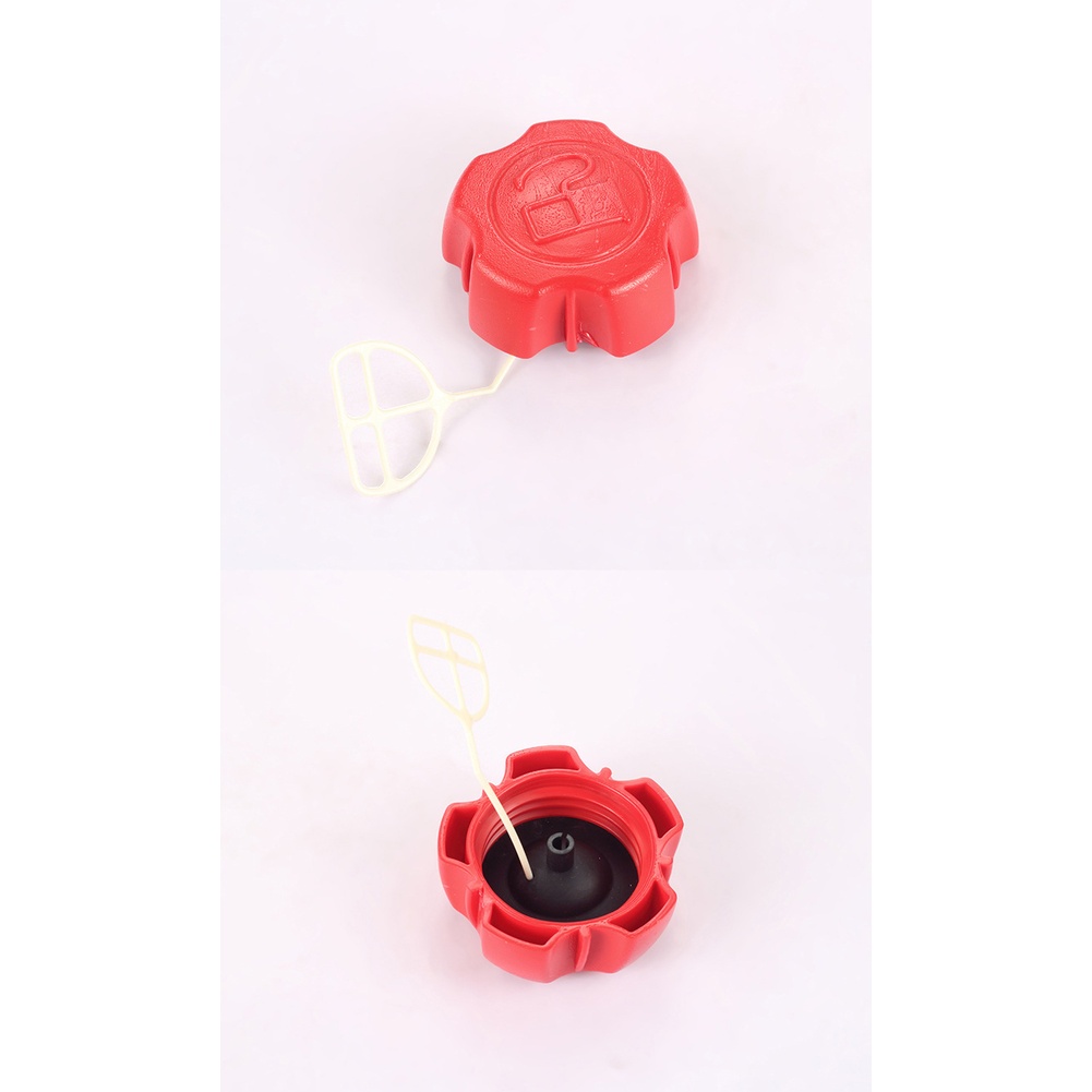 Red Plastic Fuel Cap For Lawn  - огляд і ціна Power Tools Red
