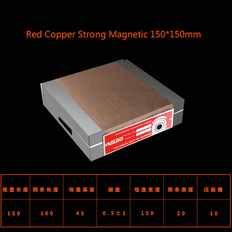 Red Copper Magnetic Chuck 150* - огляд і ціна Power Tools Red
