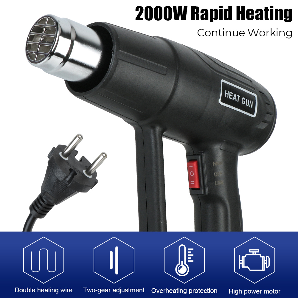 2000W 50HZ Heat Gun NO LCD Ele - огляд і ціна Heat Gun Variable