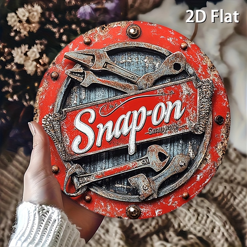 2D Flat 1pc Vintage Metal Sign - огляд і ціна Power Tools Aldi