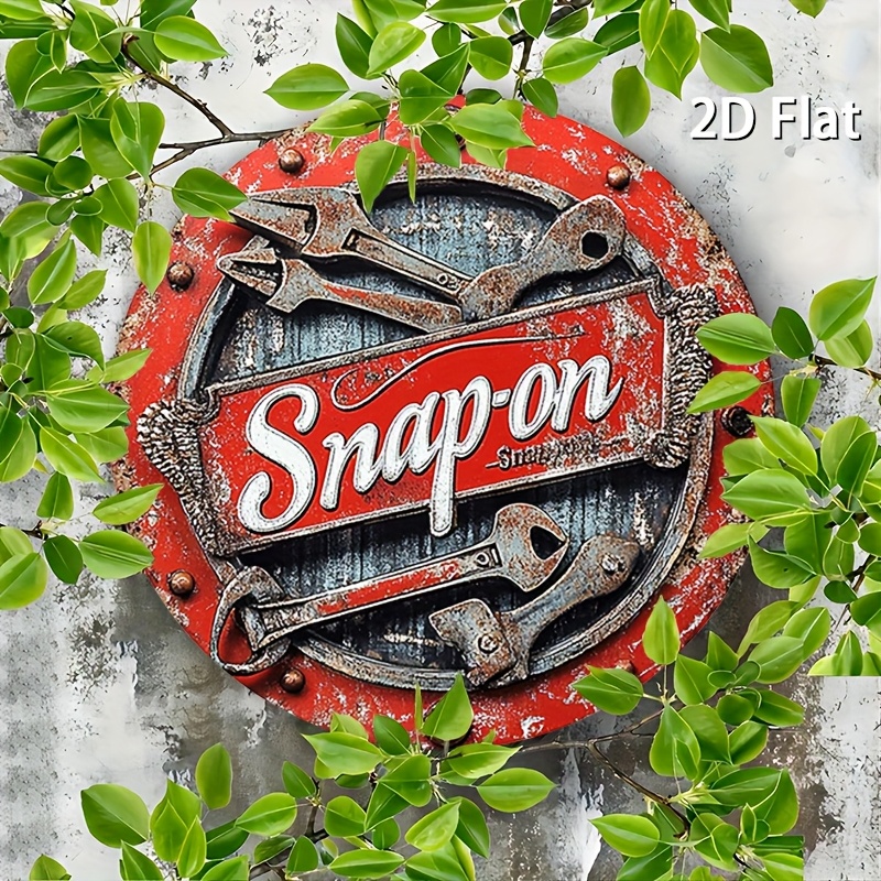 2D Flat 1pc Vintage Metal Sign - огляд і ціна Power Tools Aldi