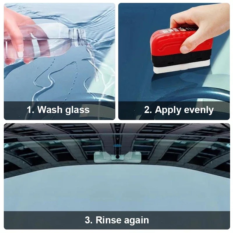Red Car Glass Oil Film Cleaner - огляд і ціна Power Tools Red