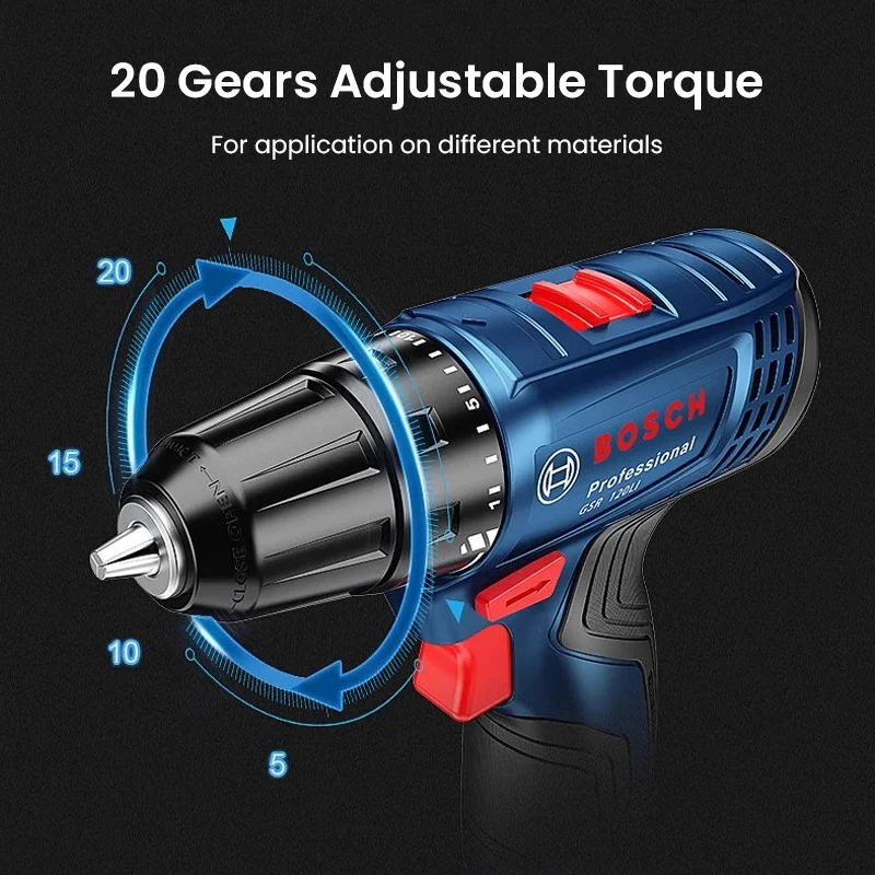 Bosch GSR120-LI Electric Drill - огляд і ціна Cordless Drill Driver
