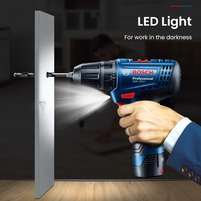 Bosch GSR120-LI Electric Drill - огляд і ціна Cordless Drill Driver