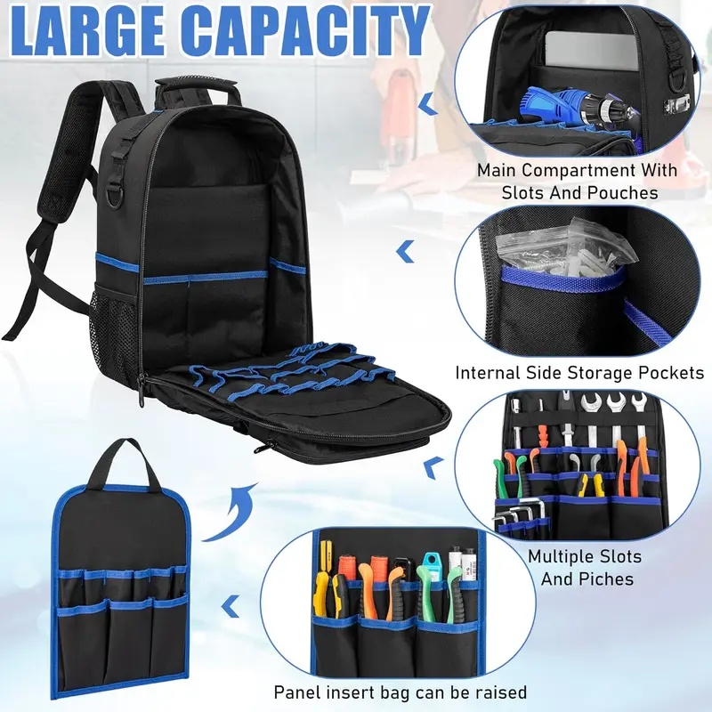 Heavy‑Duty Tool Backpack Padde - огляд і ціна Power Tools Band