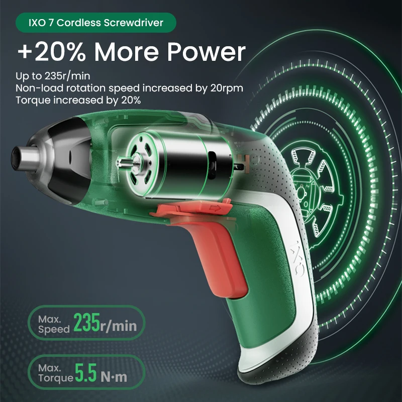 Bosch IXO 7 Cordless Screwdriv - огляд і ціна Cordless Drill Driver