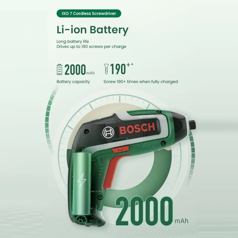 Bosch IXO 7 Cordless Screwdriv - огляд і ціна Cordless Drill Driver