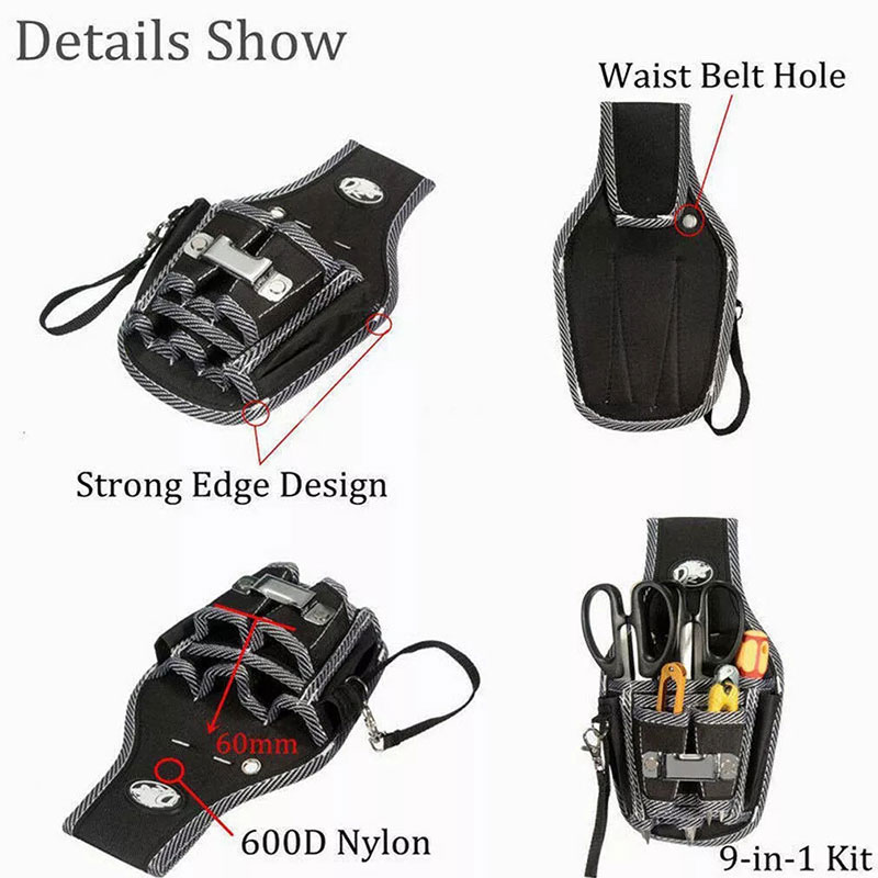 【L】600D Nylon Electrician Wais - огляд і ціна Power Tools Band