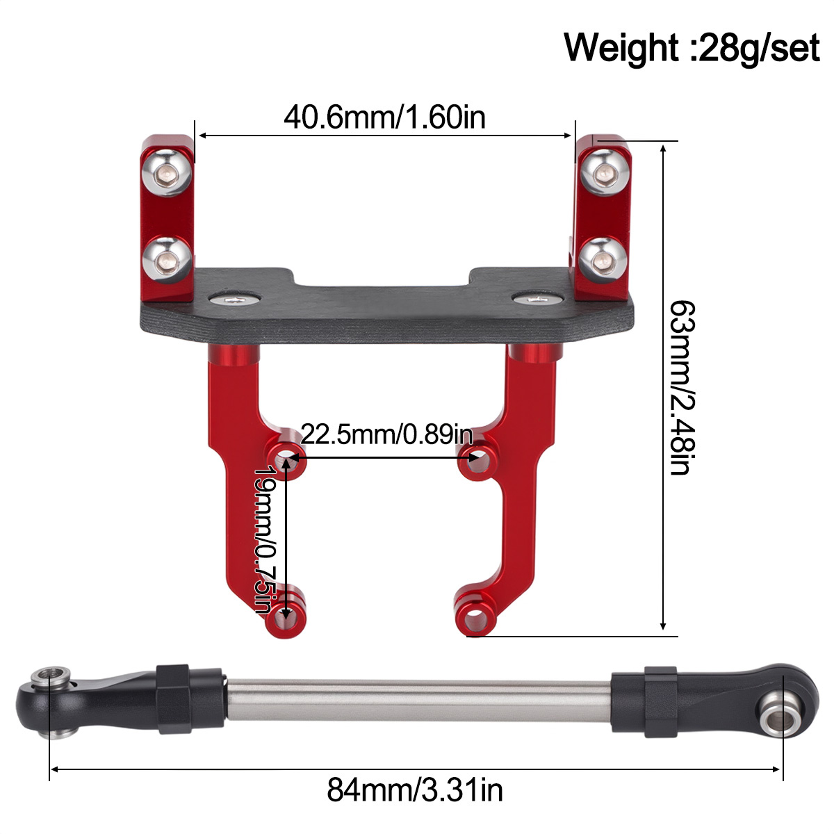 Aluminum Alloy Servo Mount Bas - огляд і ціна Power Tools Aldi