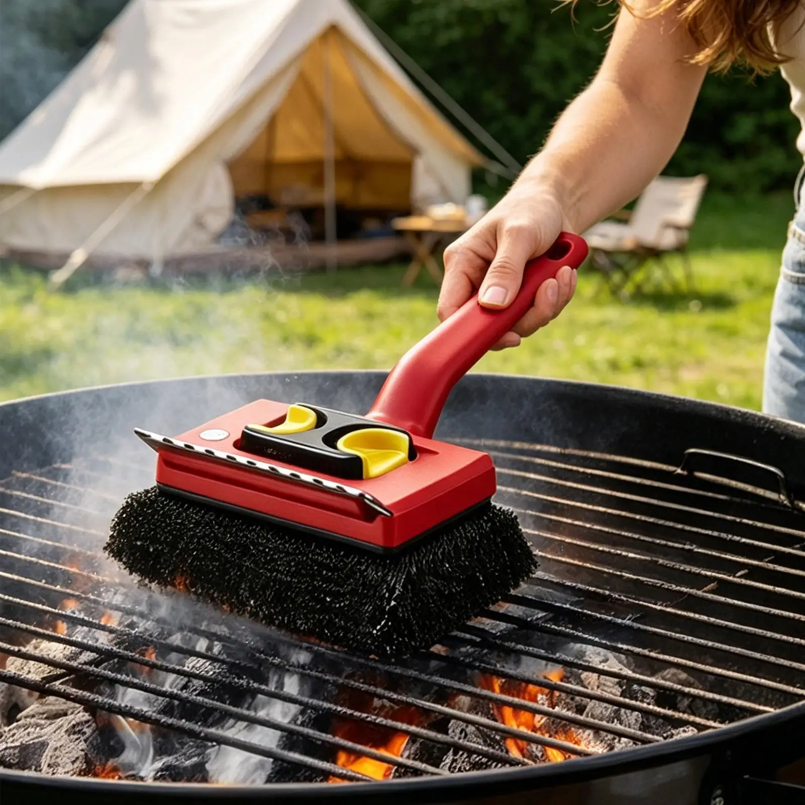 Long Handle Electric Grill Bru - огляд і ціна Power Tools Red
