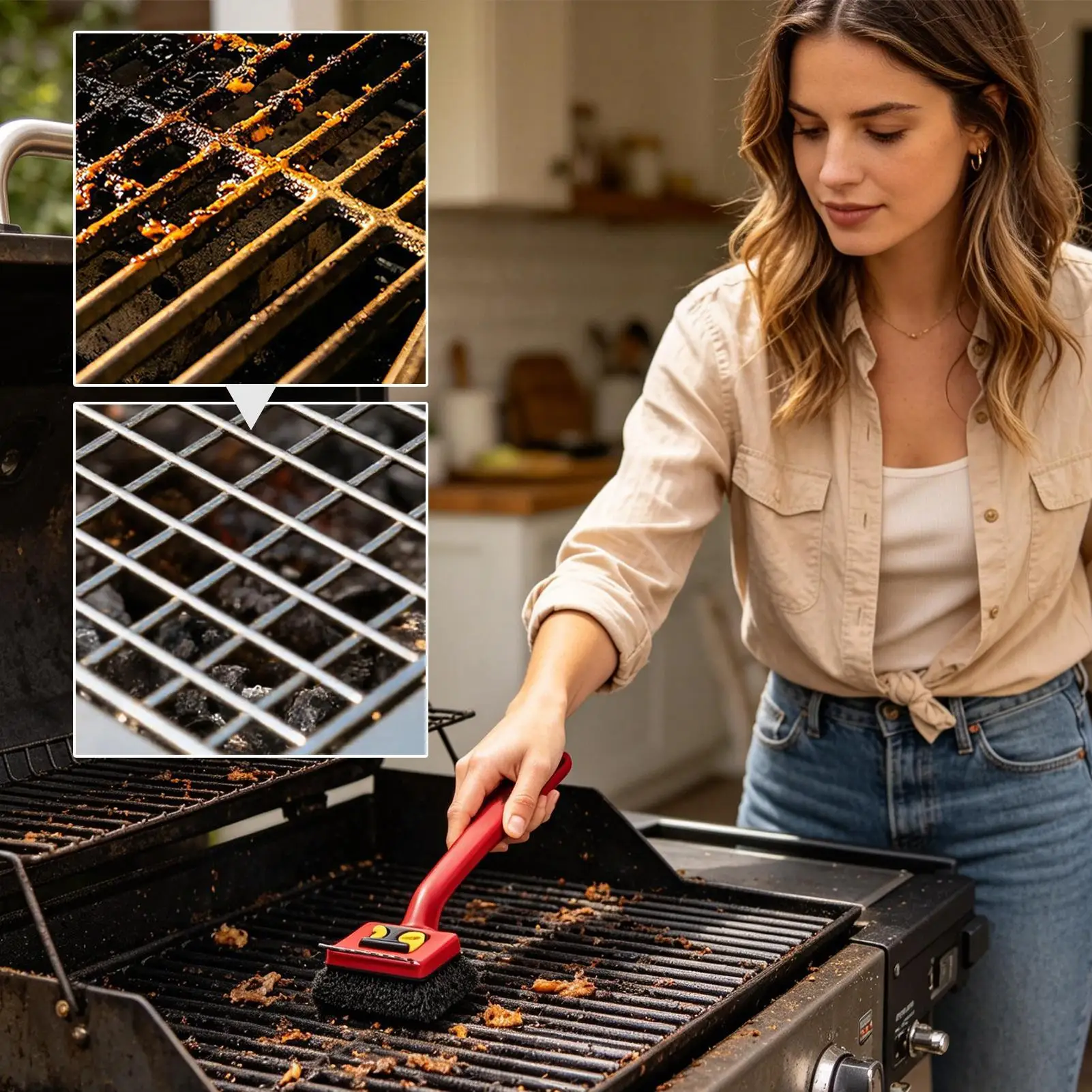 Long Handle Electric Grill Bru - огляд і ціна Power Tools Red