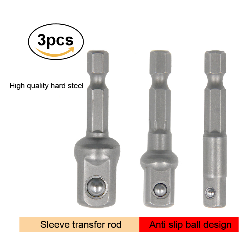3PC natural hexagonal handle e - огляд і ціна Power Tools Plumbing