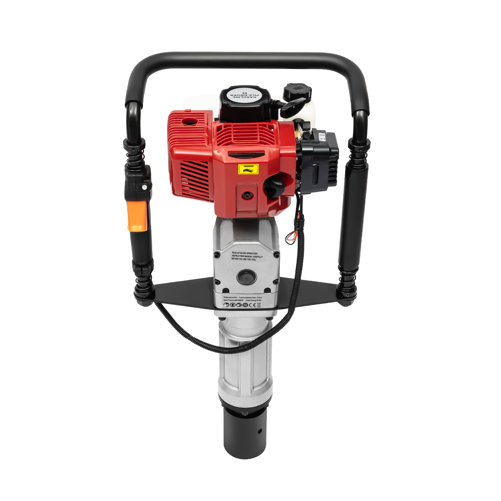 52CC 2-Stroke Gas Post Driver, - огляд і ціна Power Tools Red