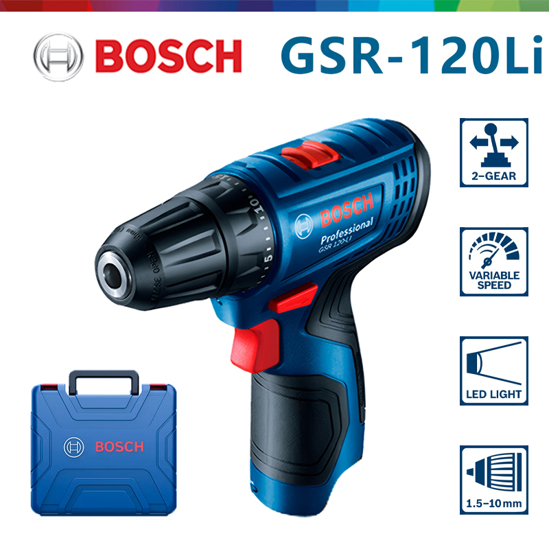 Bosch GSR 120-LI 12V Lithium E - огляд і ціна Cordless Drill Driver