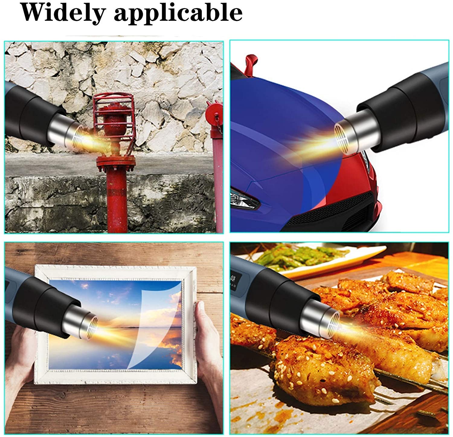 NEW　Heat Gun Construction Ther - огляд і ціна Heat Gun Variable