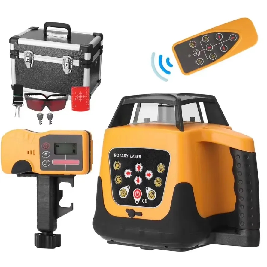 Automatic Rotary Laser Level 5 - огляд і ціна Power Tools Red